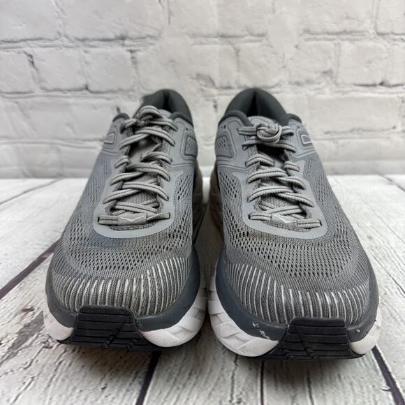 Mens Size 7 Hoka One One‎ Bondi 7 Wild Dove Grey Bondi 7 1110518WDDS - Picture 2 of 12